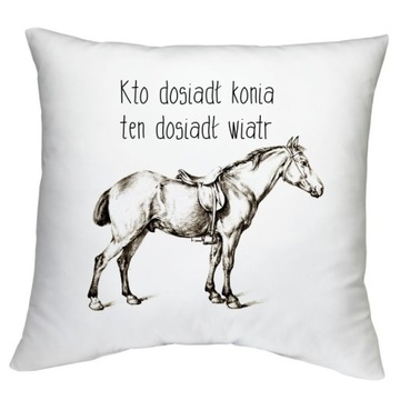 PODUSZKA dla MIŁOŚNIKÓW KONI KOŃ jazda wzory