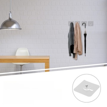 КРЮЧОК БЕЗ СЛЕДА ВКЛЮЧАЕТ БЕССЛЕДОВУЮ НАКЛЕЙКУ НА СТЕНУ