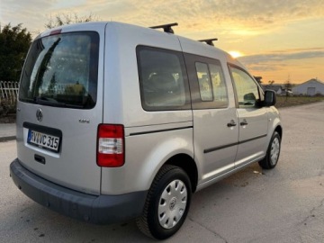 Volkswagen Caddy III Furgon 1.4 80KM 2009 Volkswagen Caddy 7 osob Caddy LIFE 1,4 Benz.80KM Klimatron Parktroniki Ele, zdjęcie 4