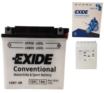 Akumulator 12N7-3B 12V 7AH 75A Exide