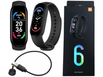 M6 SMARTBAND OPASKA SPORTOWA SMARTWATCH ZEGAREK