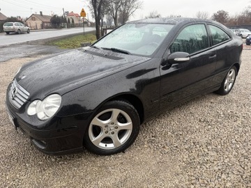 Mercedes Klasa C W203 Coupe W203 1.8 (C 180 Kompressor) 143KM 2006 MERCEDES C-KLASA Coupe 2006 Automat!Bez wkładu Stan Perfekcyjny! w 203, zdjęcie 9