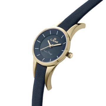 ЧАСЫ ЖЕНСКИЕ G. ROSSI ENRICA, КОЖАНЫЙ РЕМЕШОК