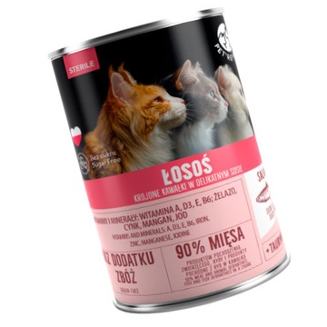 Pet Republic dla kotów sterylizowanych łosoś 400g