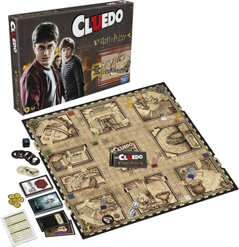 GRA CLUEDO HARRY POTTER PLANSZOWA DETEKTYWISTYCZNA F1240 PL