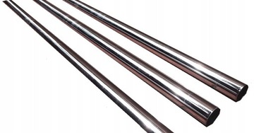 Rura stalowa niklowana dł.82cm śr.28,5mm rury