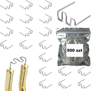 Скобы для пластиковой сшивающей машины, сварочный аппарат Rs28, 500 шт., большая волна