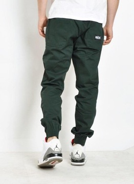 Spodnie M Bossline Casual Jogger zielone joggery