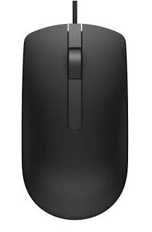 Nowa CZARNA Mysz Optyczna DELL MS116 USB 1000dpi