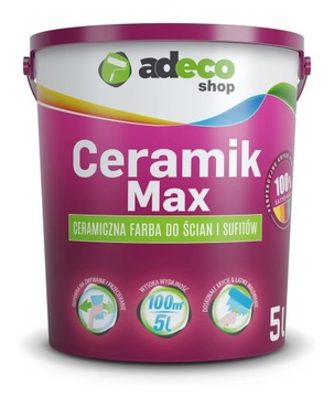 Ceramik zmywalna farba do ścian 261 kolorów w.5L