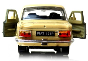 Металлическая модель автомобиля от Prl Fiat 125 1:34
