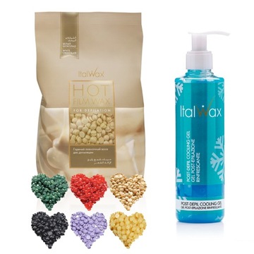 Italwax Воск 1кг + косметика после депиляции 250мл