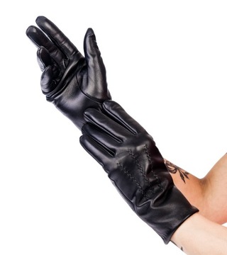 Rękawiczki owcze skórzane touchscreen Rovicky HIT
