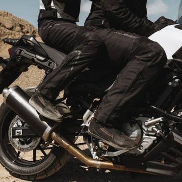 Мужская короткая муниципальная мотоциклетная обувь Озон Сити Черный - 43