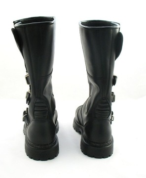 КОЖАНЫЕ МОТОТУФЛИ С ПРЯЖКАМИ CHOPER CRUISER HIT 41 года выпуска