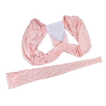 Детский ремешок-кенгуру размера L Розовый портативный эластичный рюкзак-кенгуру для новорожденных