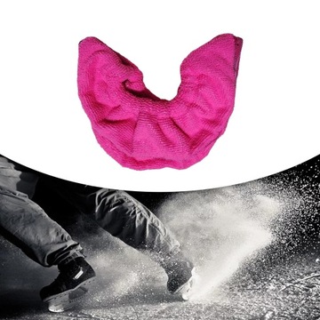 Темно-розовый чехол для коньков Soft Ice L