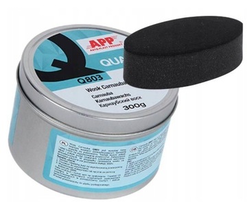 APP QUARTZ Q803 WOSK CARNAUBA 300 G+GĄBKA GB SB