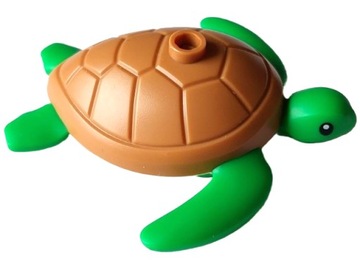 LEGO Zwierzęta Żółw Wodny Duży bb1320pb01 NOWA figurka Turtle