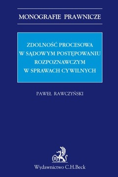 Zdolność procesowa w sądowym... - ebook