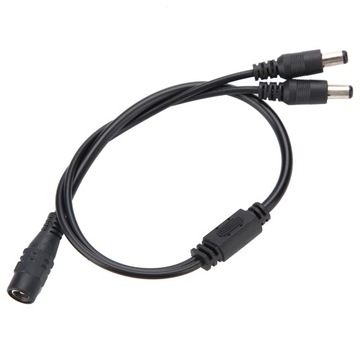 5.5x2.1mm Przedłużacz kabla zasilającego Splitter
