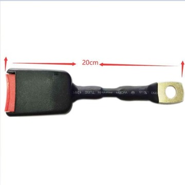 KLAMRA PRZEDNIEGO PASA BEZPIECZENSTWA 2SZT-PODSTAWA Z DRUTU STALOWEGO 20 CM