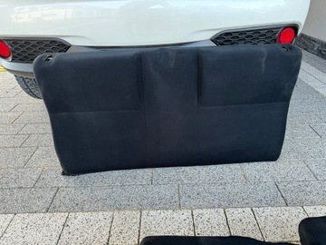 TOYOTA GT86 BRZ SEDADLO SEDADLA POHOVKA KOMPLET 2014 POLOKOŽENÝ VELUR