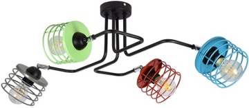 Lampa sufitowa żyrandol plafon dla dzieci kolory