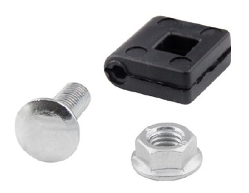 DYSTANS KSIĄŻECZKA OBEJMA UCHWYT KOMPLET FI 5 MM