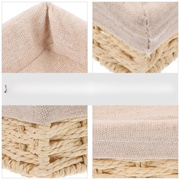 Плетеная веревочная КОРЗИНКА для хранения различных вещей в стиле кантри.