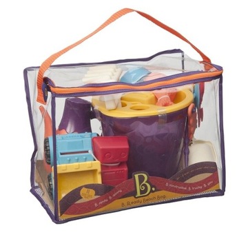 Torba z akcesoriami do piasku B.Toys Pomarańczowy
