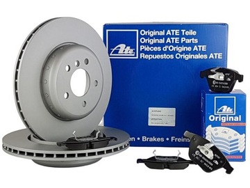 ПЕРЕДНИЕ ДИСКИ+колодки ATE VW PASSAT B8 312MM