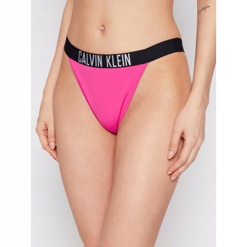 Dół od bikini Calvin Klein Swimwear RÓŻ XS