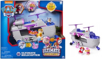 PSI PATROL HELIKOPTER SKYE DUŻY SKY RATUNKOWY SPINMASTER