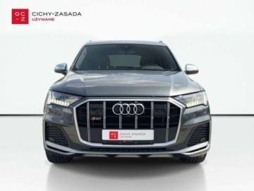 Audi Q7 II SQ7 Facelifting 4.0 TFSI 507KM 2021 Audi SQ7 Martix LED Bang Olufsen Virtual Cockpit ACC Os skretna Hak Salon, zdjęcie 7