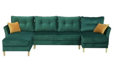 ВЭЛВЕТ угловой диван - макс.