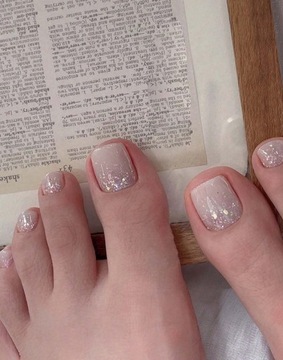 Paznokcie PRESS ON NAILS TIPSY 24 NA STOPY beż