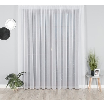 FIRANY GOTOWE DESZCZYK GOTOWA FIRANA MARKIZETA BIAŁA ENZO OBCIĄŻNIK 300x250