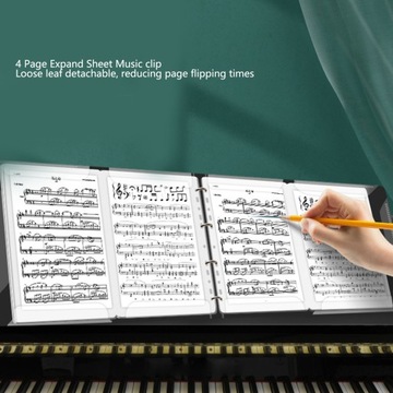 Folder z nutami 4 strony rozwiń 52 strony pojemność odpinany RO