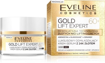 Eveline Gold Lift Krem odmładzający Złoto 60+