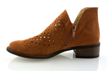 ПОЛЬСКИЕ ВЕРБЛЮЖНЫЕ АЖУРНЫЕ ВЕСЕННЕ-ОСЕННИЕ БОТИНКИ 41