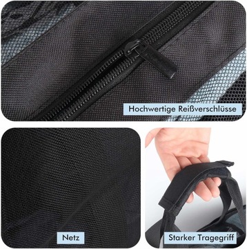 Семейная пляжная сумка емкость большой XXL 67 x 45 x 18,5 см