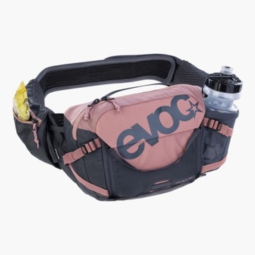 EVOC NERKA ROWEROWA HIP PACK PRO 3L + BUKŁAK 1,5L DUSTY PINK 2024