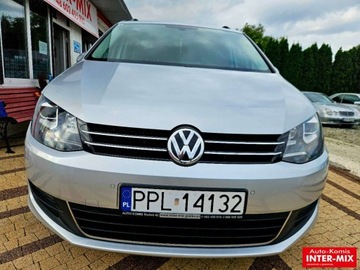 Volkswagen Sharan II Van Facelifting 2.0 TDI SCR 150KM 2015 Volkswagen Sharan Zarejestrowany gotowy do jazdy bogata wersja 2.0 Diesel, zdjęcie 5