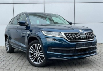 Skoda Kodiaq I SUV 2.0 TSI 190KM 2021 Skoda Kodiaq 4x4 LK Bogata Wersja Skora Automat Hak Led FV23, zdjęcie 2