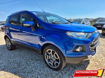 Ford Ecosport II SUV 1.0 Ecoboost 125KM 2016 Ford EcoSport Titanium Led Skorzana Tapicerka Tempomat Nowy Rozrzad, zdjęcie 5