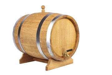 Дубовая бочка 30л для виски, самогона, вина, ликеров (с сертификатом ПЖ)