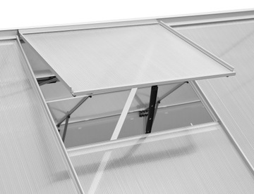 САДОВАЯ ТЕПЛИЦА 4,9м х 2,5м АЛЮМИНИЙ ПОЛИКАРБОНАТ + ФУНДАМЕНТ С АНКЕРАМИ