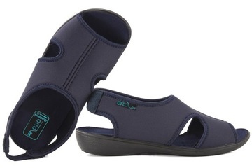 ADANEX 27219 SANDAŁY TEKSTYLNE NA HALUKSY ORTO 40