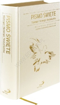 Pismo Święte ST i NT (biała oprawa, paginatory)